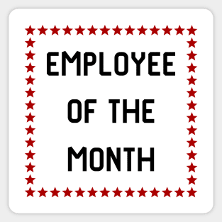 Employee of the month Sticker